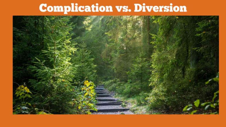 banner - complication vs diversion