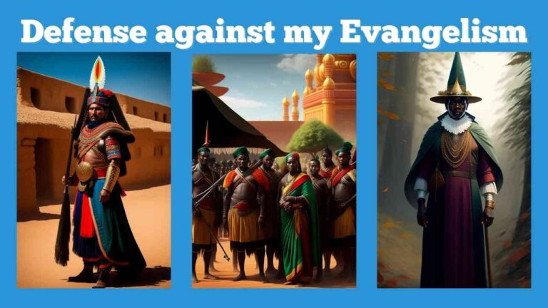 banner - defense against my evangelism