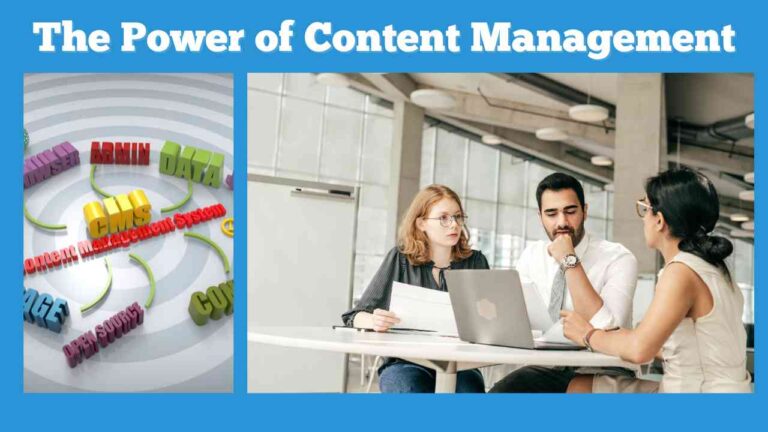 banner - the power of content mgmt