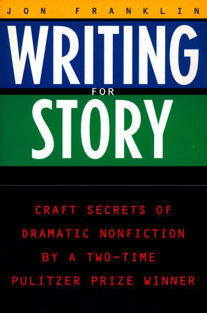 book cover - writing for story - jon franklin